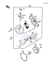 KLF 220 A [BAYOU 220] (A1-A4) [BAYOU 220] drawing RECOIL STARTER