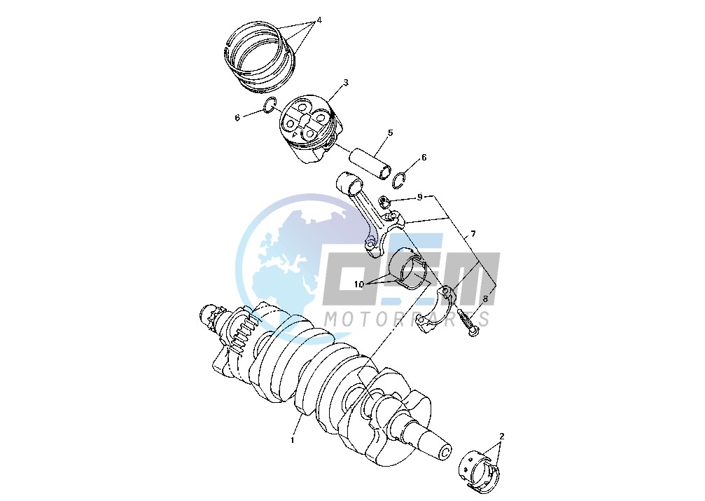 CRANKSHAFT PISTON