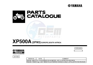 XP500A T-MAX 530 (2PW2) drawing .1-Front-Page