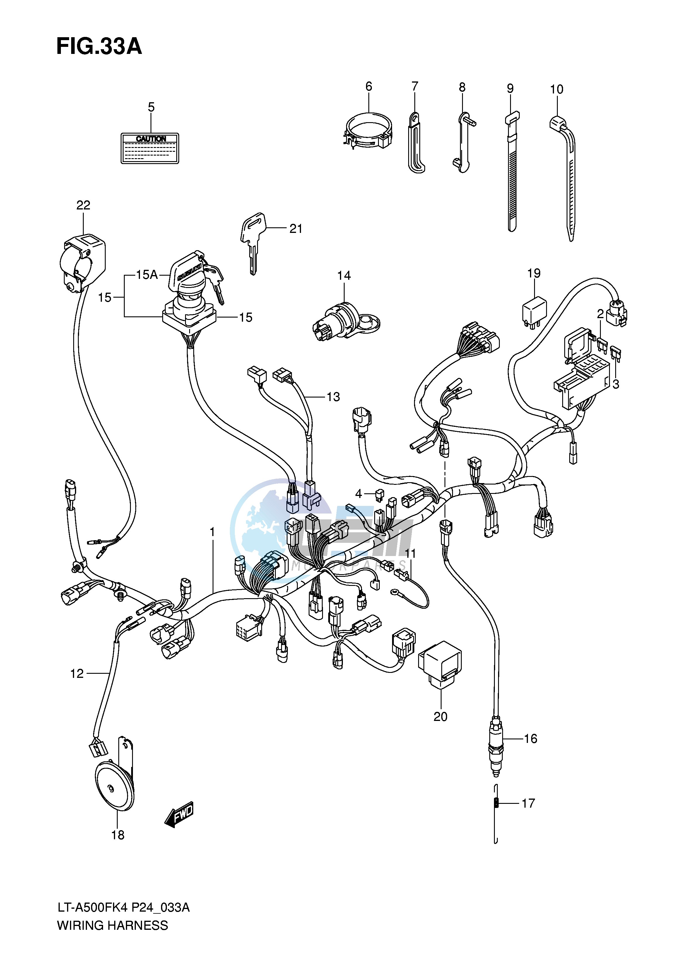 WIRING HARNESS (MODEL K6 K7)