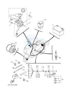 XC125R MAJESTY S (2PE1) drawing ELECTRICAL 2