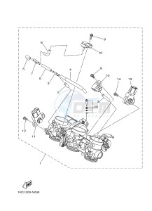 MT09 900 (1RC9) drawing INTAKE