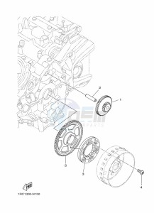 XSR900 MTM850 (BAED) drawing STARTER