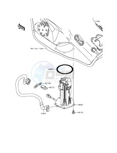 NINJA ZX-10R ABS ZX1000KFFA FR XX (EU ME A(FRICA) drawing Fuel Pump