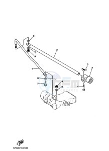 F100A drawing TILLER-HANDLE