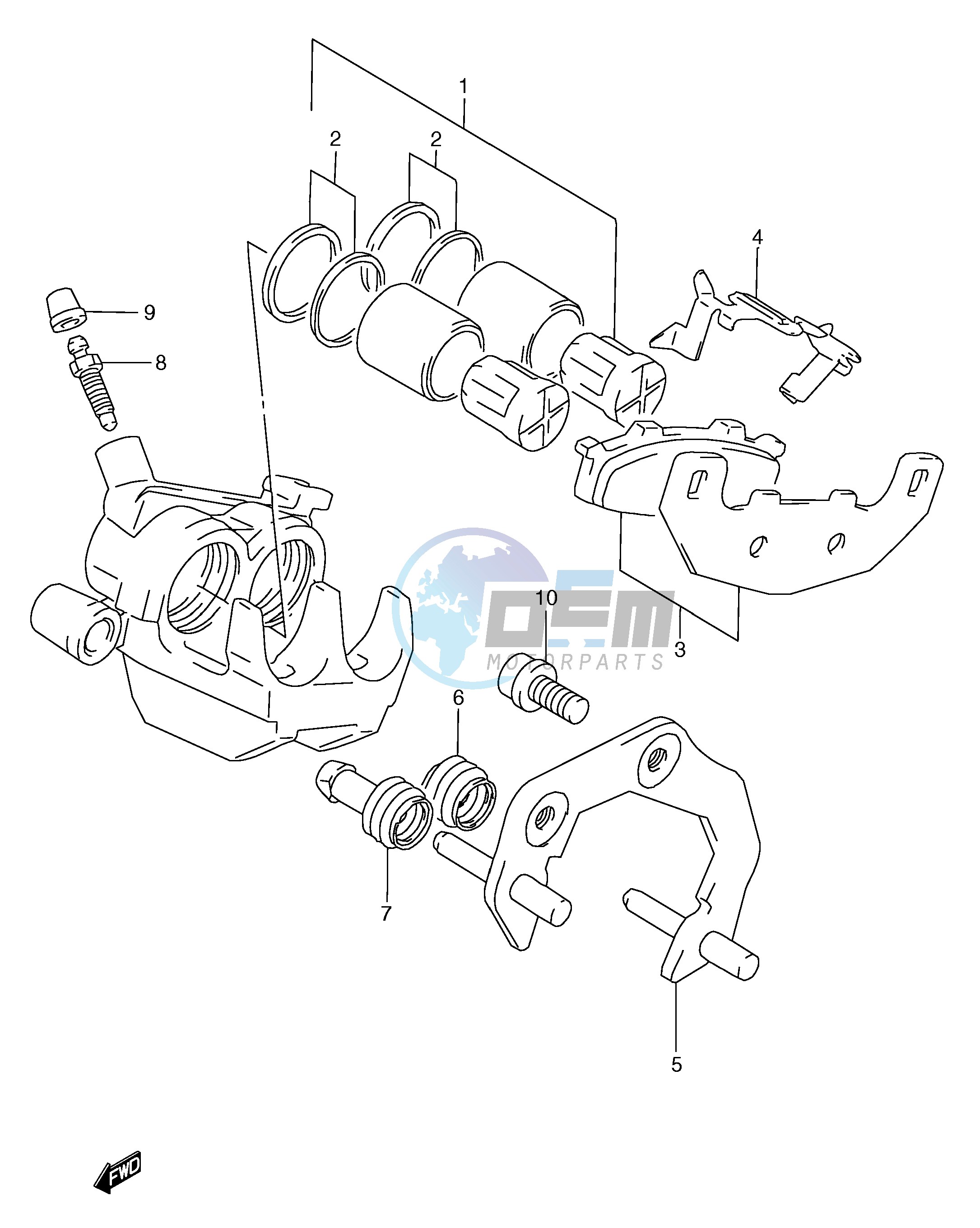 REAR CALIPER