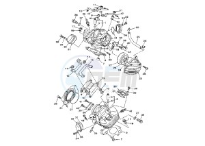 XVS DRAG STAR 650 drawing CYLINDER HEAD