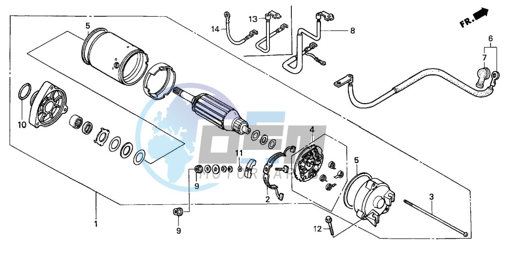 STARTING MOTOR