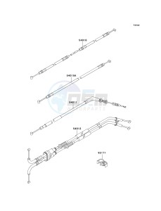 ZR 1000 B [Z1000] (7F-8F) B7F drawing CABLES