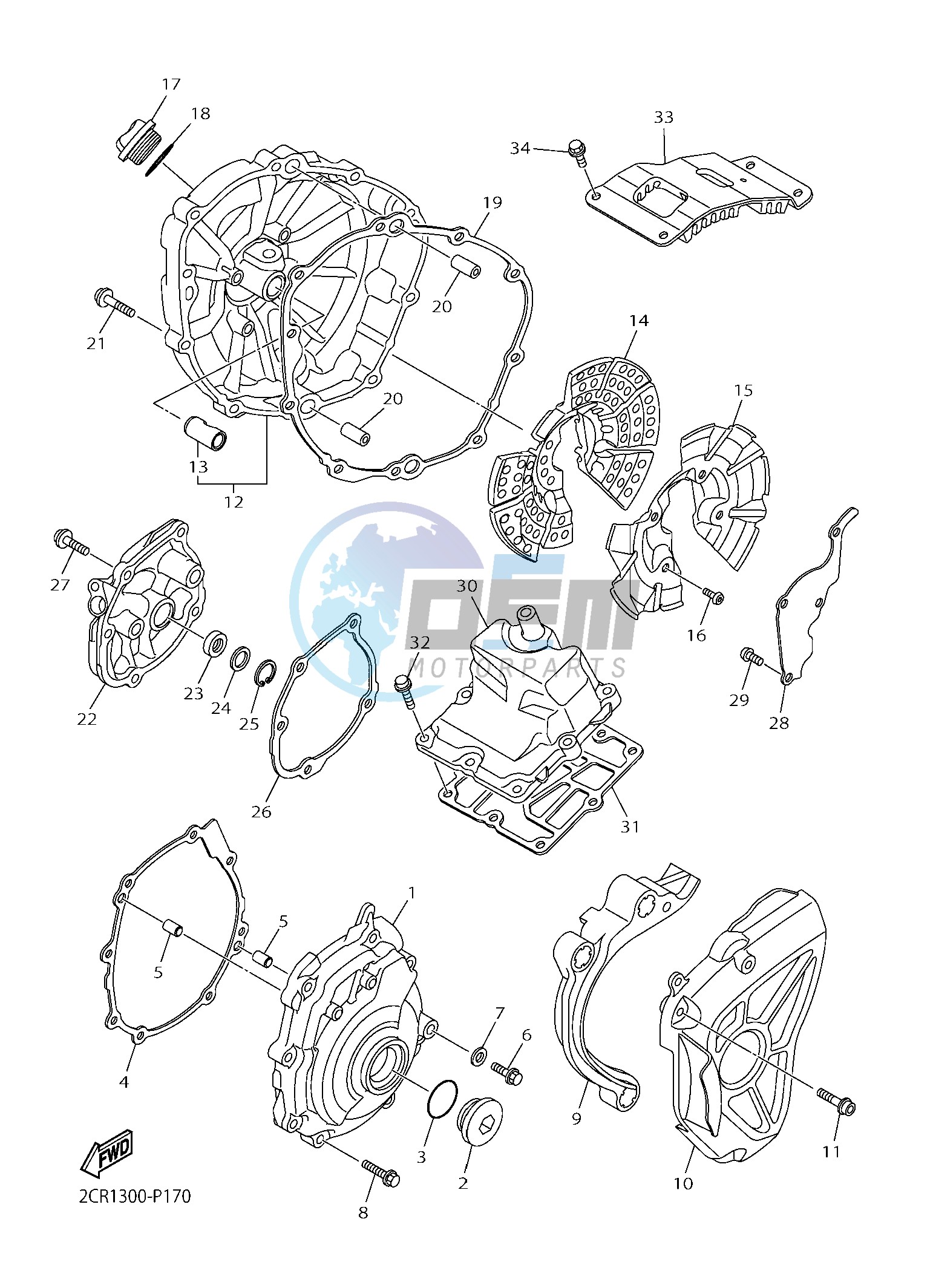 CRANKCASE COVER 1