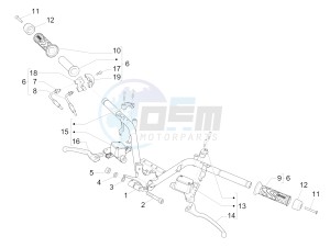 MP3 500 MAXI SPORT-BUSINESS-ADVANCED E4 ABS (EMEA-APAC) drawing Handlebars - Master cil.