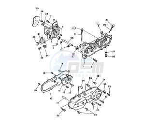 CT S 50 drawing CRANKCASE