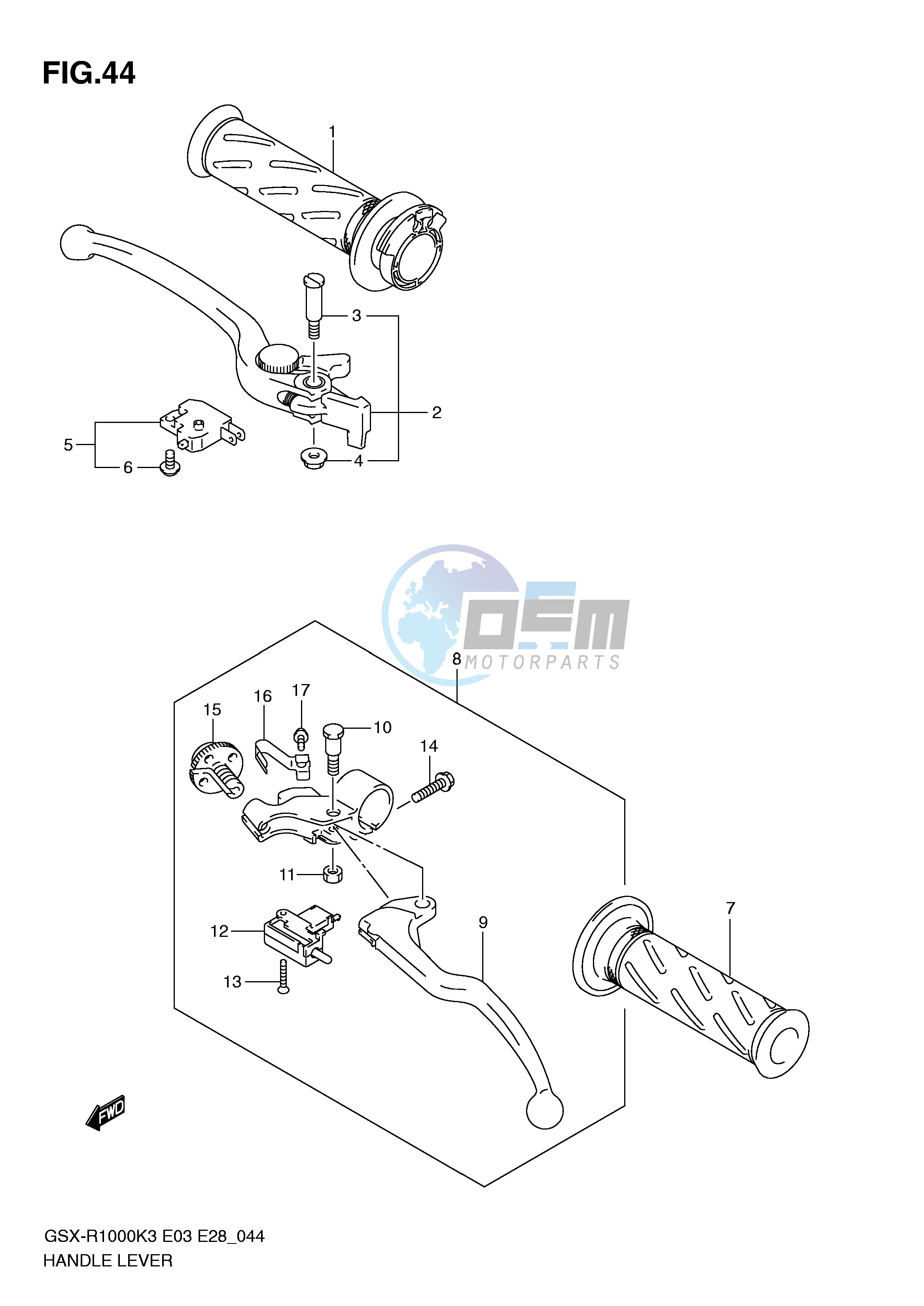 HANDLE LEVER