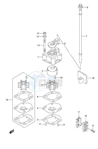 DF 9.9A drawing Water Pump