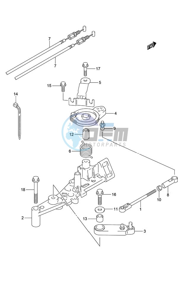 Throttle Rod