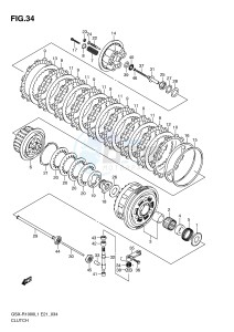 GSX-R1000 (E21) drawing CLUTCH