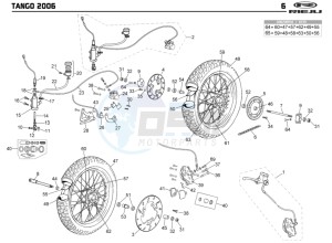 TANGO-125-YELLOW drawing WHEEL - BRAKES