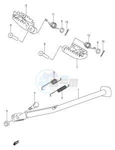 DR-Z400 (E3-E28) drawing STAND