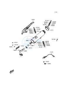 J300 SC300CHFA XX (EU ME A(FRICA) drawing Muffler(s)