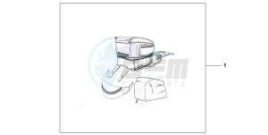 ST1100 drawing TANKBAG