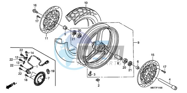 FRONT WHEEL