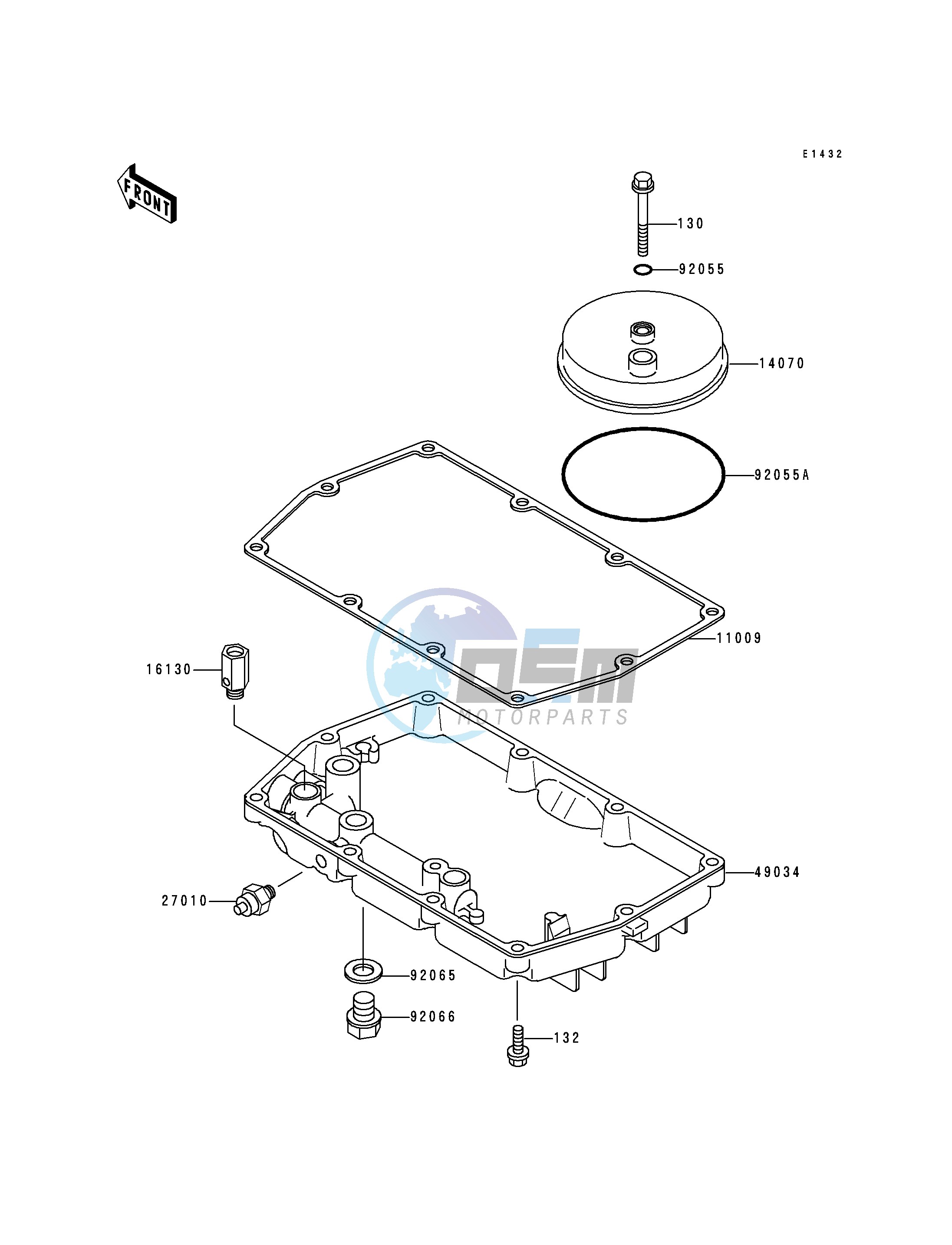 BREATHER COVER_OIL PAN