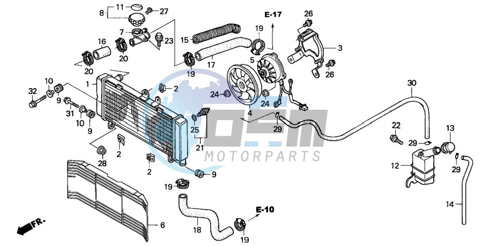 RADIATOR (CBF600N/NA)