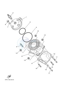 YZ85 YZ85LW (1SP1 1SP3) drawing CYLINDER