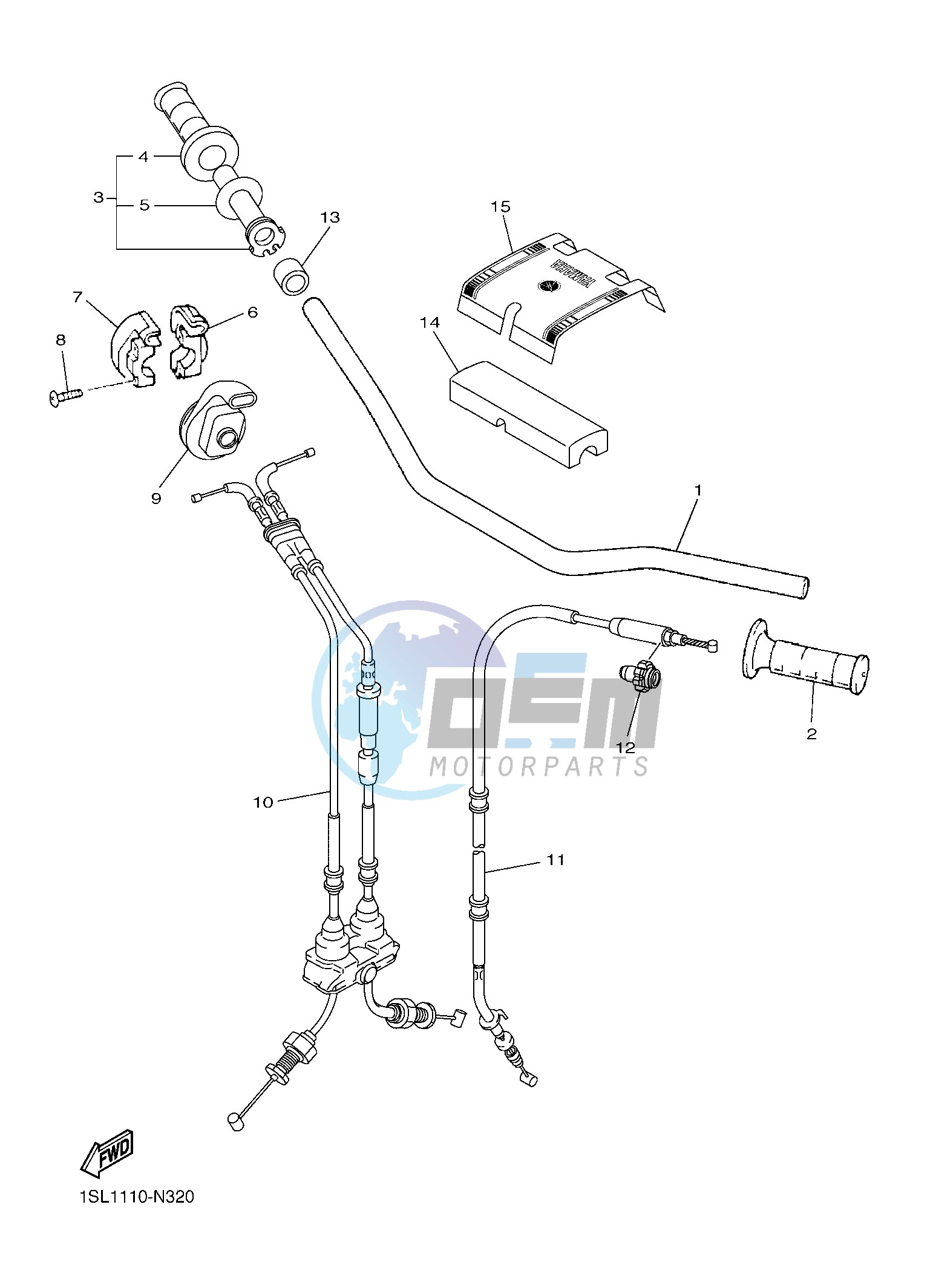 STEERING HANDLE & CABLE