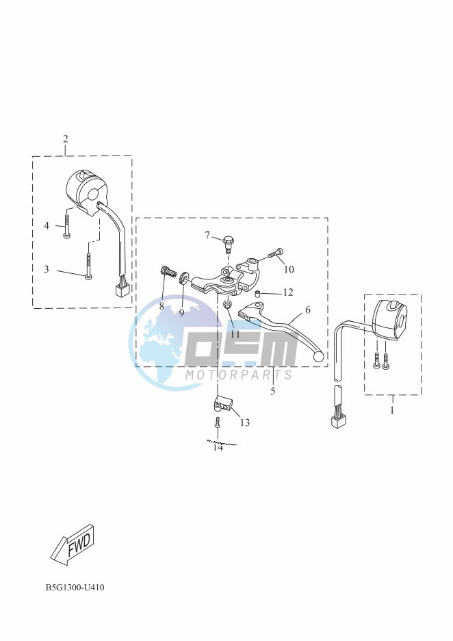 HANDLE SWITCH & LEVER