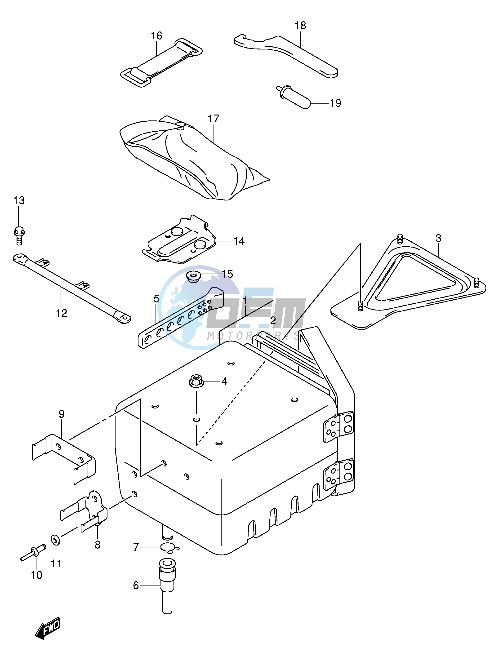 REAR BOX (MODEL K1 K2)