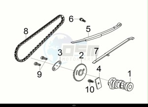 JOYMAX Z+ 125 (LW12W2-EU) (E5) (M1) drawing CAM SHAFT COMP