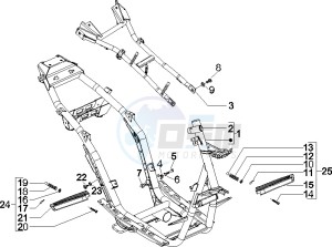 Runner 50 Pure Jet (UK) UK drawing Frame bodywork