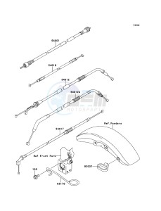 ZRX1200R ZR1200-A5H FR GB XX (EU ME A(FRICA) drawing Cables