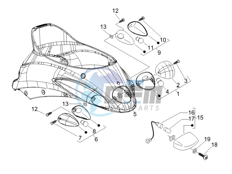 Tail light - Turn signal lamps