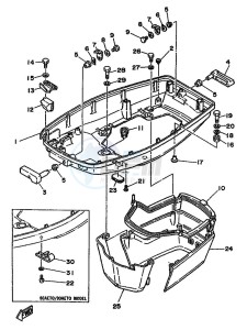 90A drawing BOTTOM-COWLING