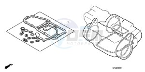 CBR600RA9 Korea - (KO / ABS) drawing GASKET KIT B