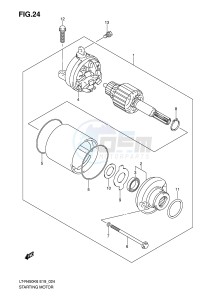 LT-R450 (E19) drawing STARTING MOTOR