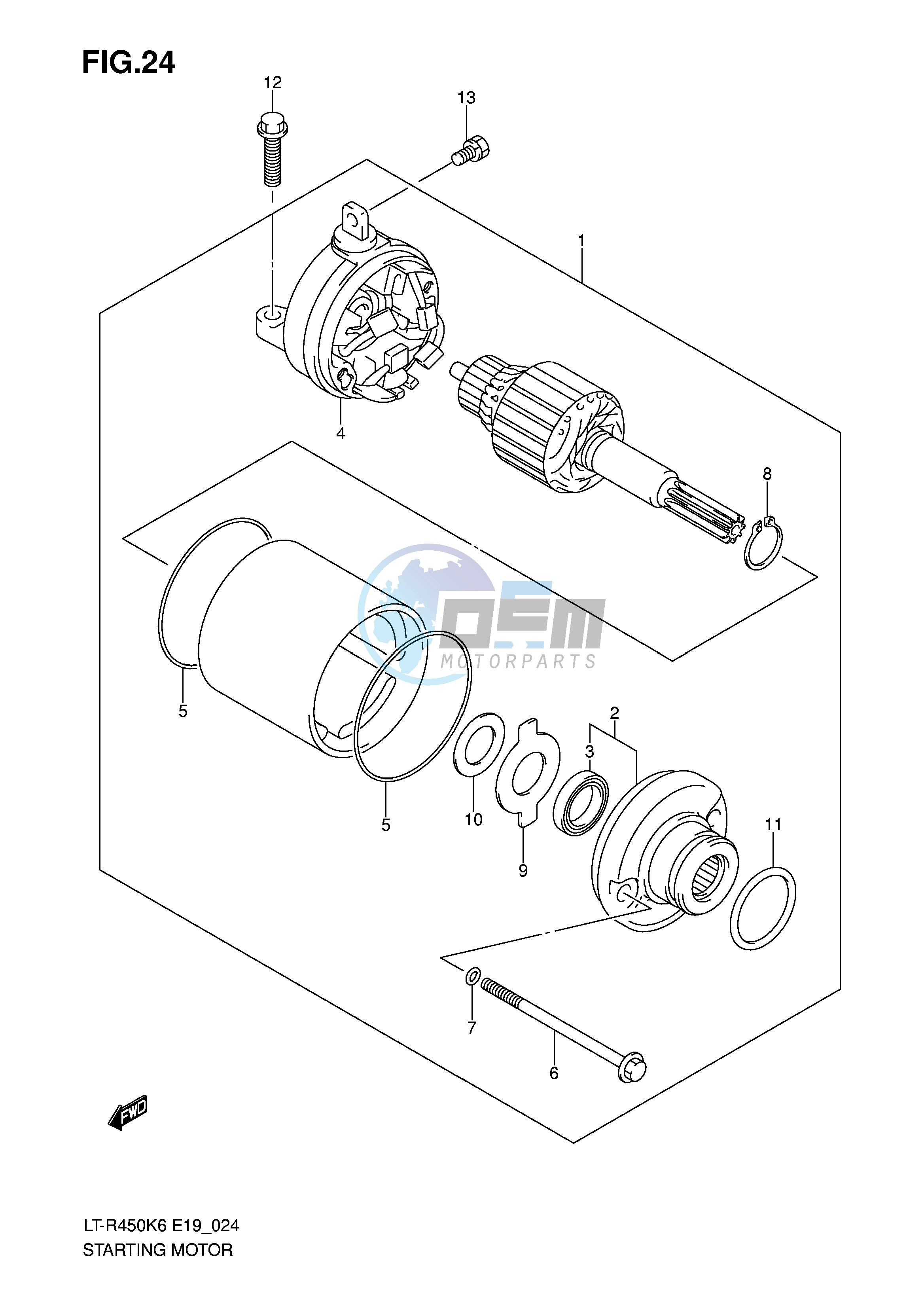 STARTING MOTOR