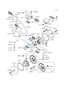 VN 1500 E [VULCAN 1500 CLASSIC] (E1) [VULCAN 1500 CLASSIC] drawing AIR CLEANER