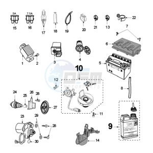 FIGHT 3 LCN drawing ELECTRIC PART