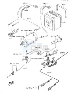 JB 650 A [JET MATE] (A1-A2) [JET MATE] drawing ELECTRICAL EQUIPMENT