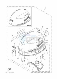 F25DMHS drawing TOP-COWLING