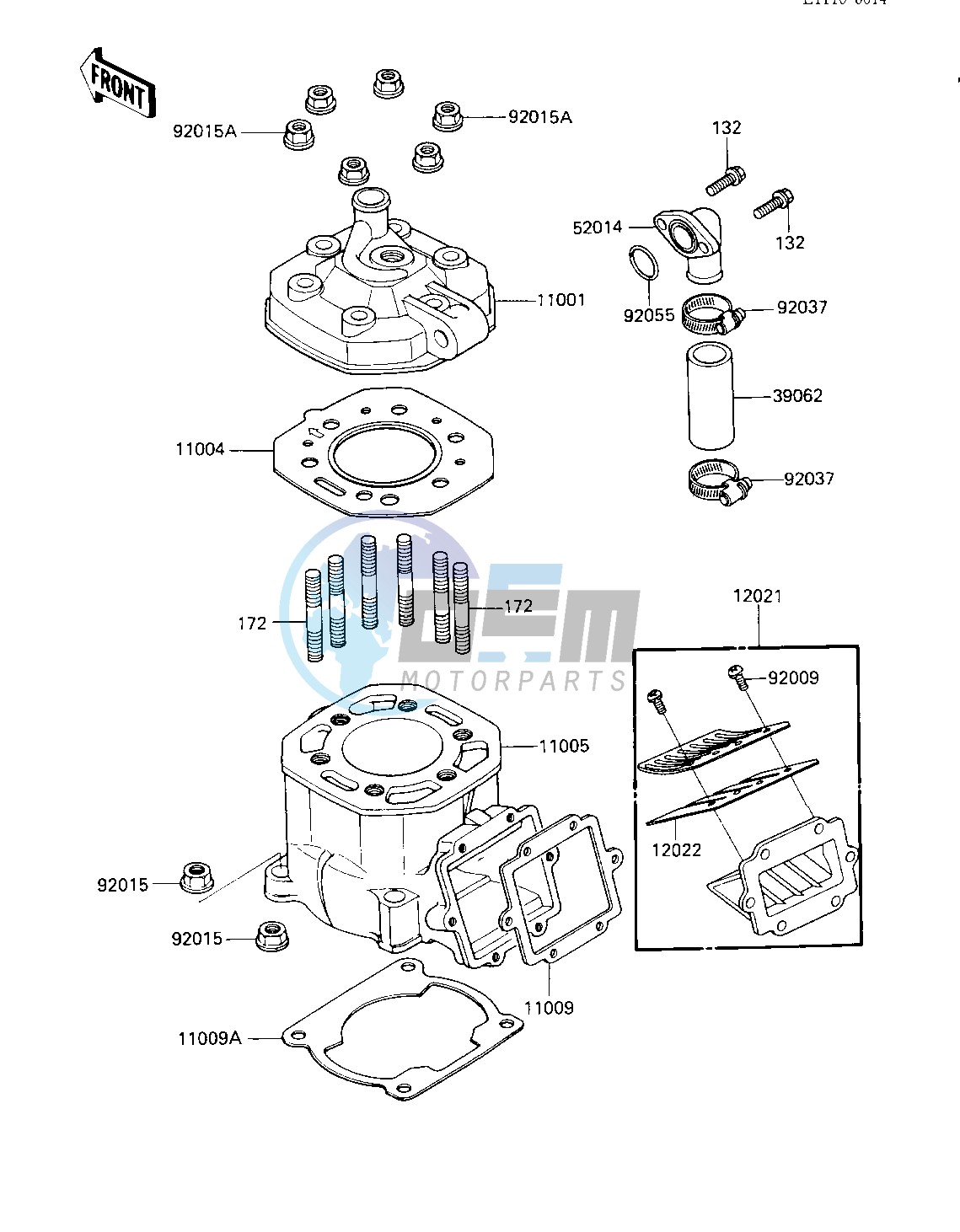 CYLINDER HEAD_CYLINDER_REED VALVE -- 84 A1- -