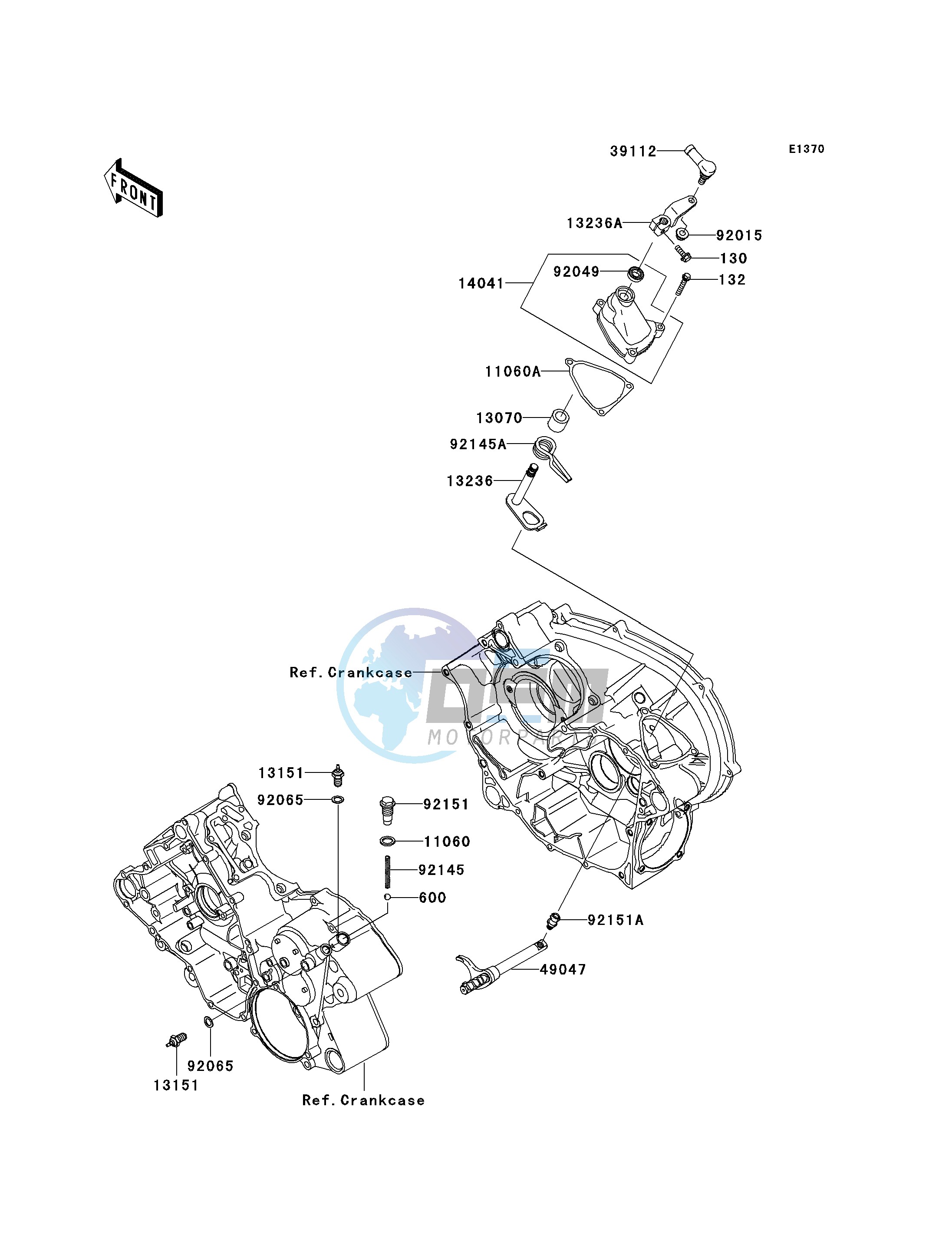 GEAR CHANGE MECHANISM