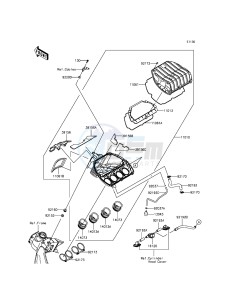 NINJA_ZX-6R_ABS ZX636FDF FR GB XX (EU ME A(FRICA) drawing Air Cleaner