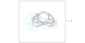 CB600FA CB600FA drawing METER PANEL