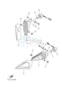 YFZ450R YFZ45YSSH YFZ450R SPECIAL EDITION (BW26) drawing HEADLIGHT