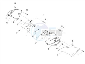 TUONO 1100 V4 RR E4 ABS (EMEA, LATAM) drawing Front body II