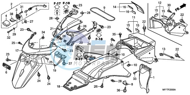 REAR FENDER